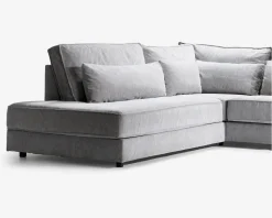 Sofa m/Open End Venstre Grå