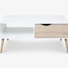 Sofabord Delta Hvid/Eg