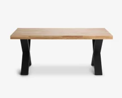 Sofabord massiv eg/olie