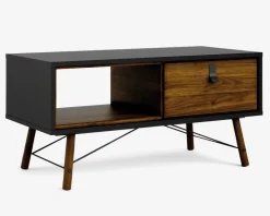 Sofabord Ry Sort/Valnød