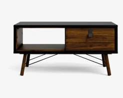 Sofabord Ry Sort/Valnød