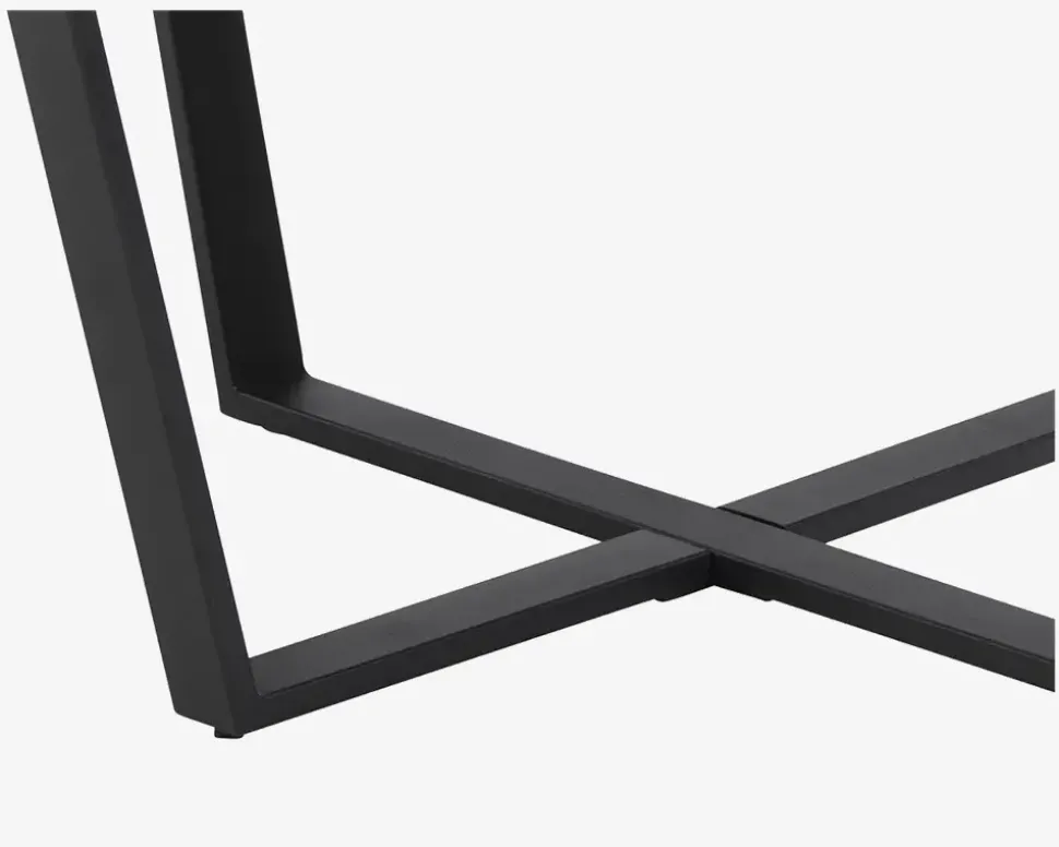 Sofabord Sort Marmorlook