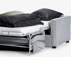 Sovesofa dobbelt med metaludtræk