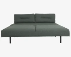 Sovesofa grønt møbelstof