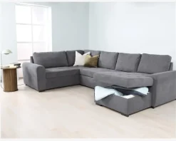 Sovesofa Hjørne med Chaiselong