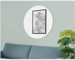 Spejl Cirkel Slim Ø.110 cm