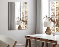 Spejl indgravering 60x80 cm