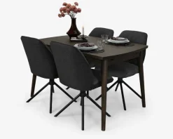 Spisebord Amsterdam røgfarvet eg