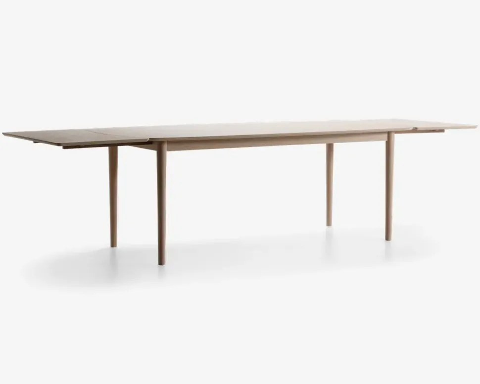 Spisebord Aston i fineret hvidolieret eg