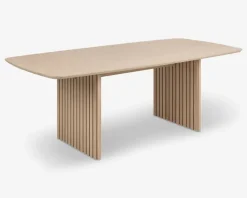 Spisebord Christo i hvidolieret eg