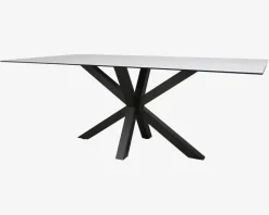 Spisebord Heaven grå B. 100 x L. 200 cm