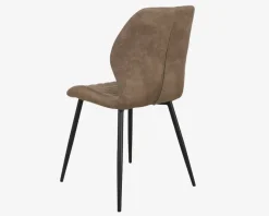 Spisebordsstol med antikt look på stoffet