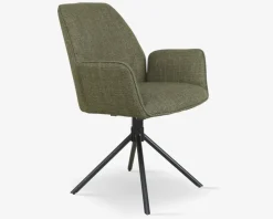 Spisebordsstol med armlæn