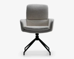 Spisebordsstol med armlæn og rotation