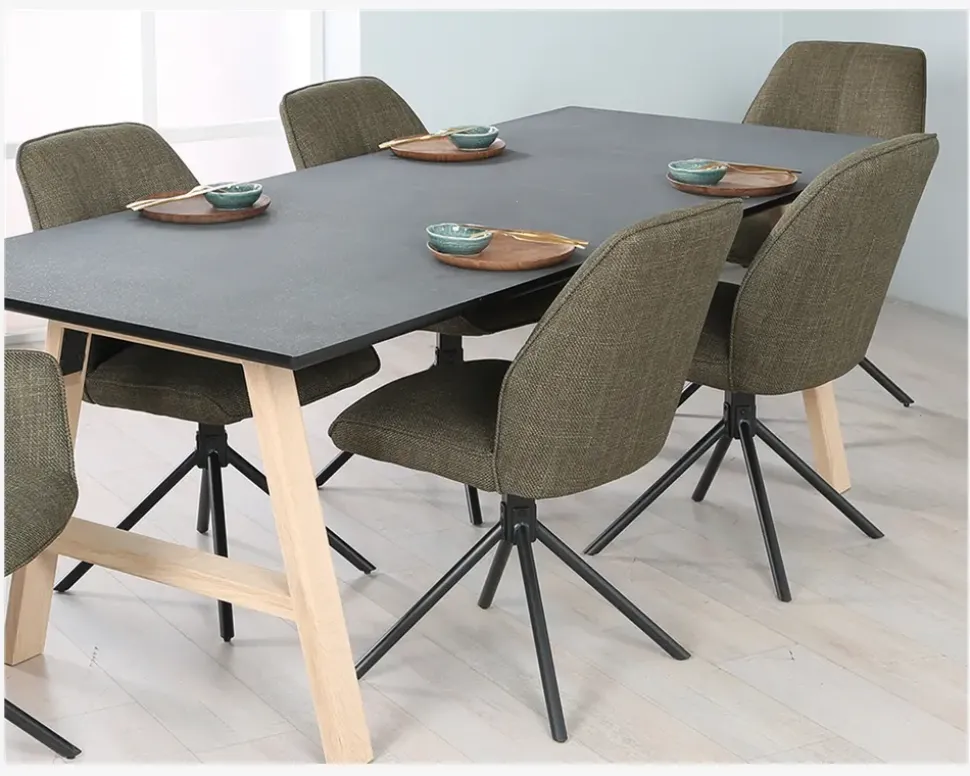 Spisebordsstol med drejestel