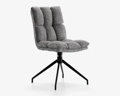 Spisebordsstol med drejestel i grøn