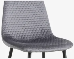 Spisebordsstol med flot mønster