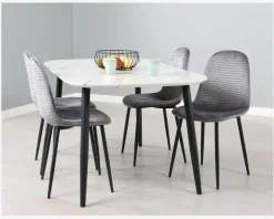 Spisebordsstol med flot mønster