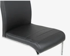 Spisebordsstol Zinia med høj ryg