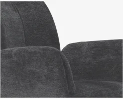 Spisestuestol med armlæn i grå