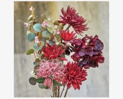 Stilk Georgine Rød H.50 cm