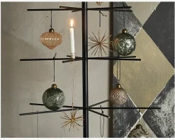 Stjerne M.Snor Guld Ø.8cm