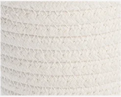 Stofkurv Soria Hvid H12,5 cm