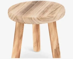 Taburet træ H.20 cm