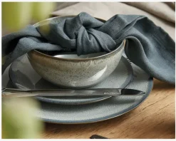 Tallerken Lærke Grå-Grøn Ø26 cm