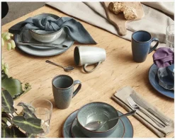 Tallerken Lærke Grå-Grøn Ø26 cm