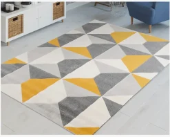 Tæppe Amsterdam Gul 160x230 cm