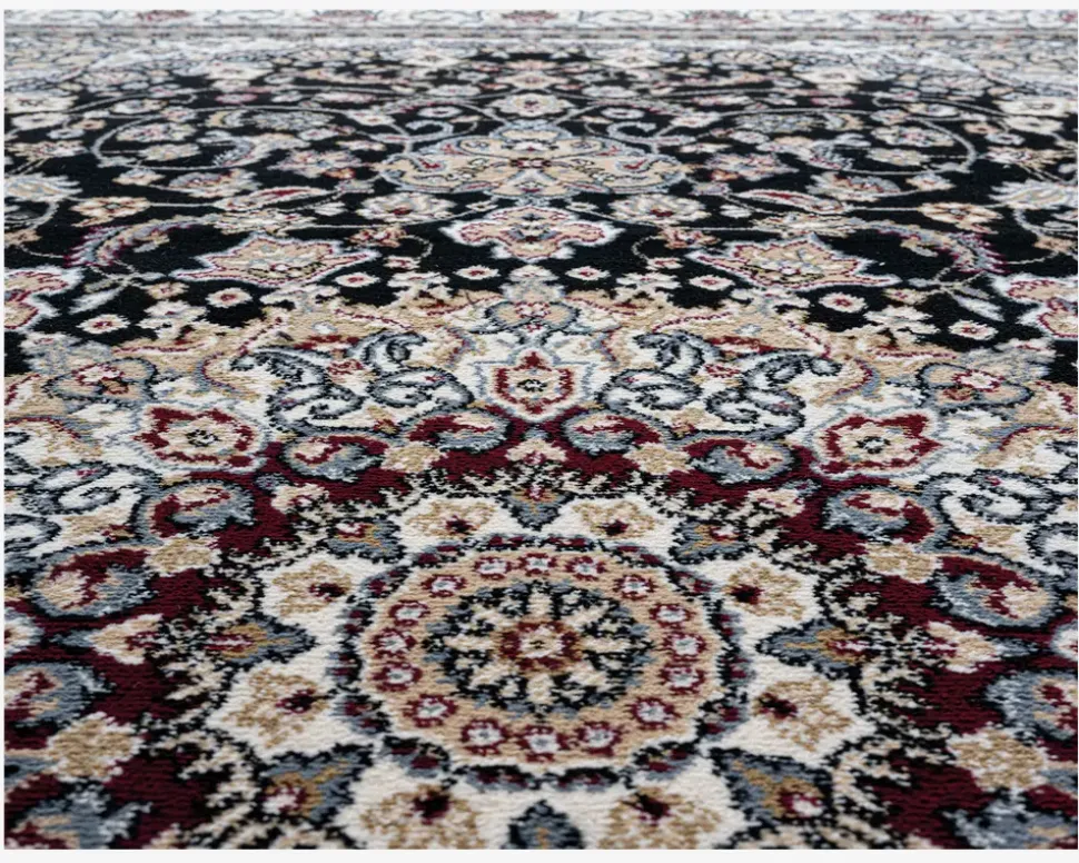 Tæppe Leonardo sort 133x195 cm