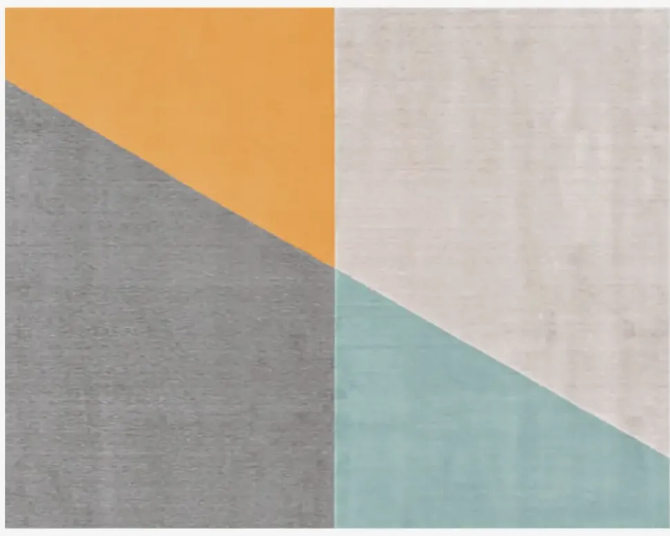 Tæppe London Gul 200x290 cm