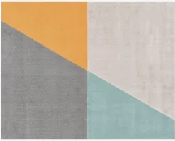 Tæppe London Gul 160x230 cm