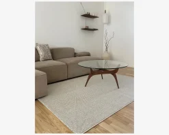 Tæppe Loom creme 140 x 200 cm