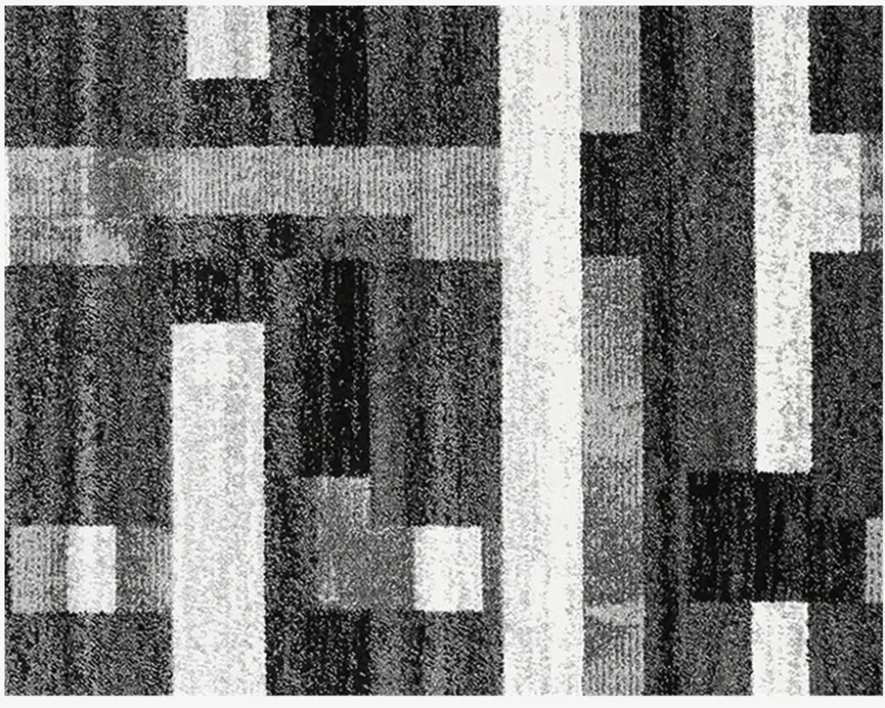 Tæppe Luna Black 160x230 cm