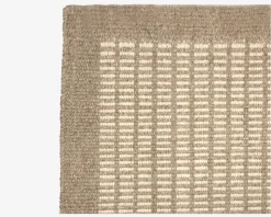 Tæppe Luxor natur/hvid 170x240 cm