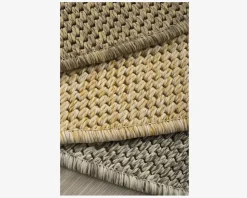 Tæppe Monaco grå mix Ø. 200 cm