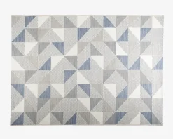 Tæppe Paris Cream/Blå 140x200 cm