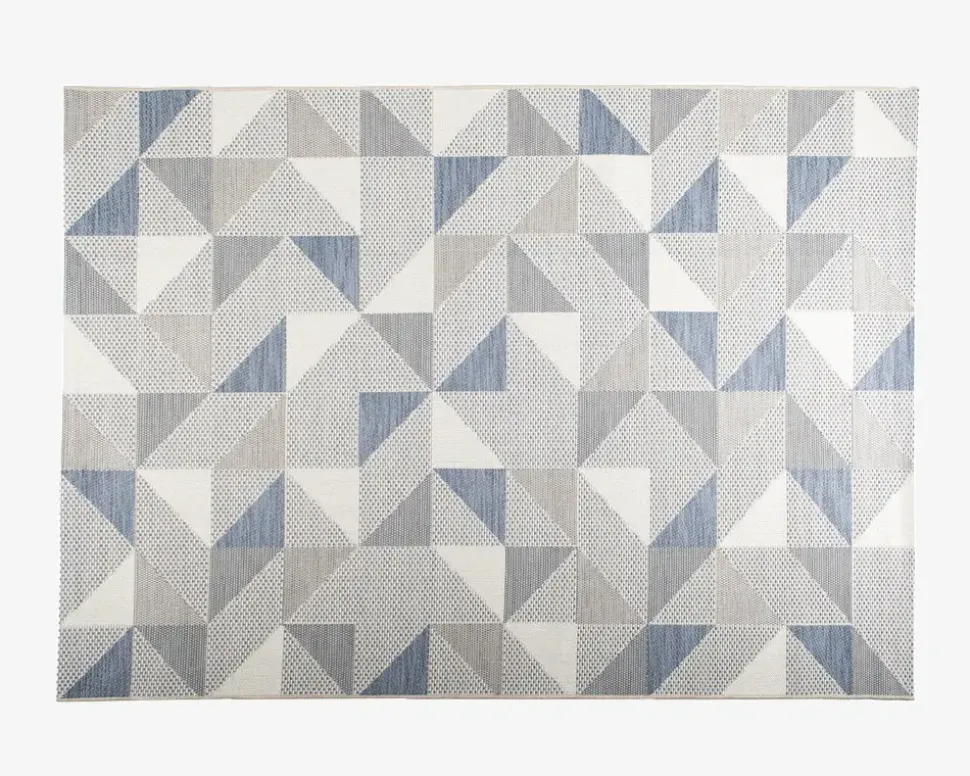 Tæppe Paris Cream/Blå 140x200 cm