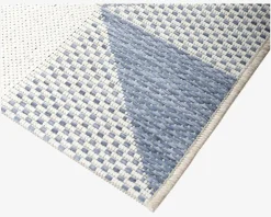 Tæppe Paris Cream/Blå 200x290 cm