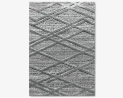 Tæppe Pisa mørk grå 160 x 230 cm