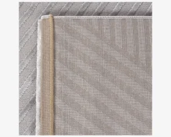 Tæppe Sahara sølvfarvet 140 x 200 cm