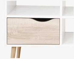 Tv Bord Delta Hvid/Eg