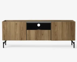 Tv-bord Bergen Catania Eg/Sort