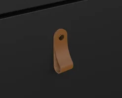 Tv-bord Madrid sort m/3 skuffer