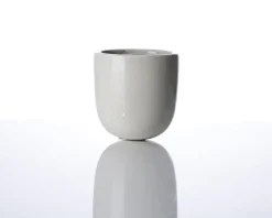 Urtepotteskjuler Amel hvid/cream 12x12 cm