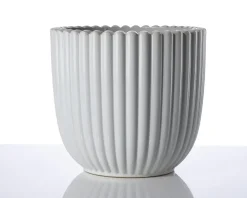 Urtepotteskjuler Nobel hvid 20x22 cm