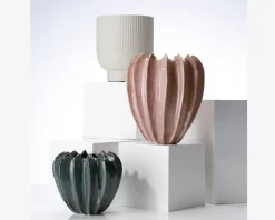 Urtepotteskjuler Nuts grøn H.15 cm