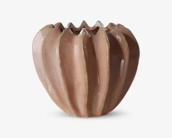 Urtepotteskjuler Nuts pink H.15 cm